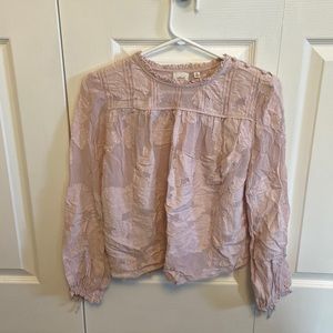Wilfred light pink blouse